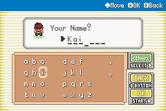 Pokemon Kairos GBA ROM Hacks 