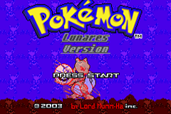Pokemon Lunares Version GBA ROM Hacks 