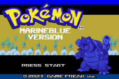 Pokemon Marine Blue Version GBA ROM Hacks 