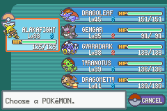 Pokemon Mega Evo Red & Green GBA ROM Hacks 