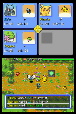 Pokemon Mystery Dungeon Explorers of Hell NDS ROM Hacks 