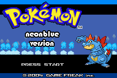 Pokemon Neon Blue GBA ROM Hacks 