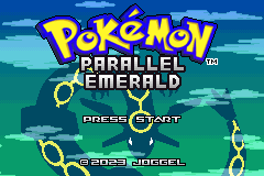 Pokemon Parallel Emerald GBA ROM Hacks 