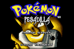 Pokemon Pesadilla 2.0 GBA ROM Hacks 