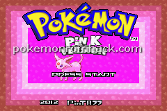 Pokemon Pink GBA ROM Hacks 
