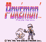 Pokemon Prime: Purple Edition GBC ROM Hacks 