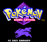 Pokemon Rising Crystal GBC ROM Hacks 