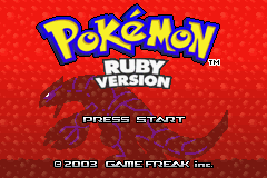 Pokemon Rosso Fuoco 2 GBA ROM Hacks 