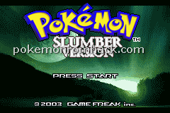 Pokemon Slumber GBA ROM Hacks 