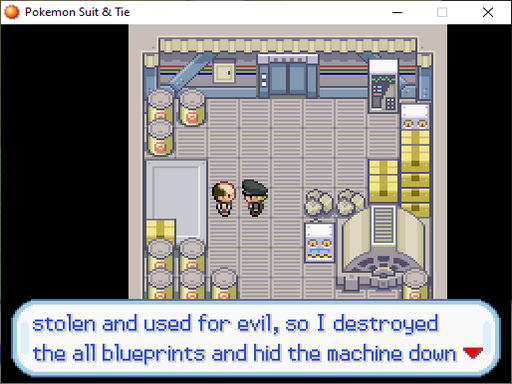 Pokemon Suit & Tie RMXP Hacks 