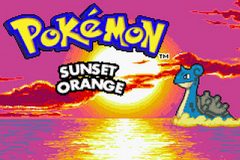 Pokemon Sunset Orange GBA ROM Hacks 