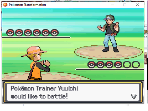 Pokemon Transformation RMXP Hacks 