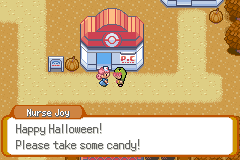 Pokemon Trick-or-Treat House GBA ROM Hacks 