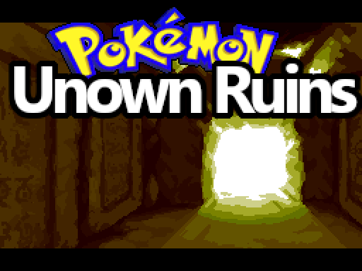 Pokemon Unown Ruins RMXP Hacks 