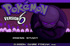 Pokemon Version 6 GBA ROM Hacks 