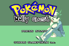 Pokemon - Wally Quest! GBA ROM Hacks 