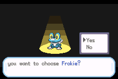 pokemon gba hacks with froakie