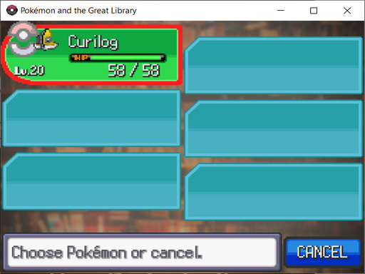 Pokemon and the Great Library RMXP Hacks 