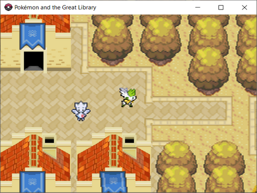 Pokemon and the Great Library RMXP Hacks 