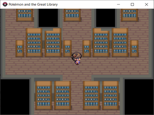 Pokemon and the Great Library RMXP Hacks 