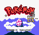 Pokemon of the Past DX GBC ROM Hacks 