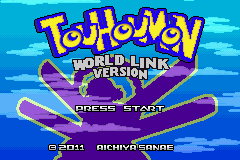 Touhoumon World Link GBA ROM Hacks 